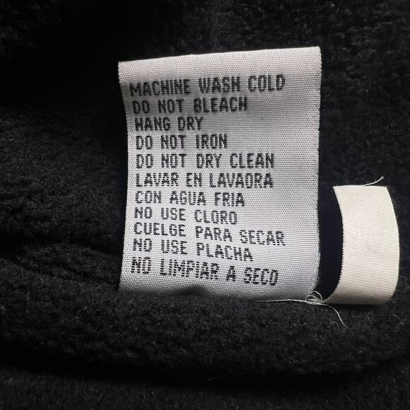 Vintage Red Nylon Fleece Lined Bomber Jacket XL | Workwear Utility 90s Y2K Retro - Picture 12 of 14